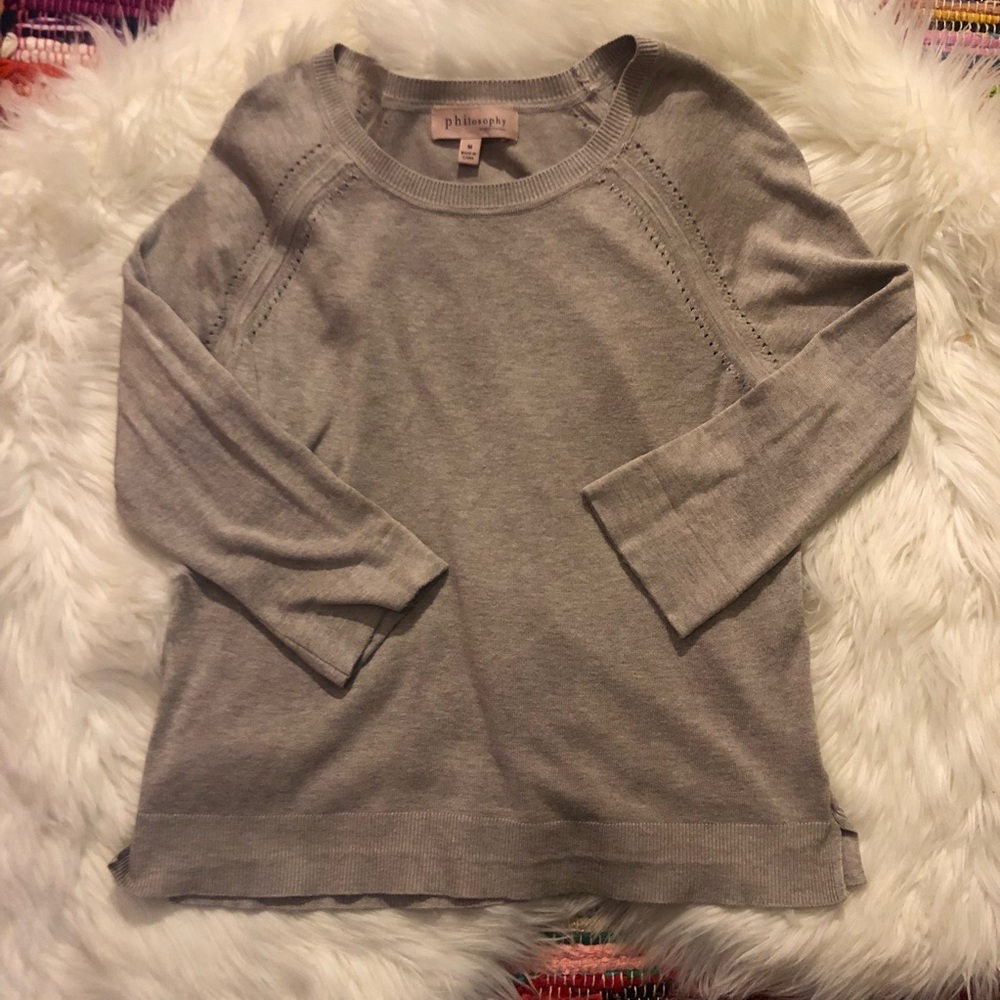 Philosophy sweater